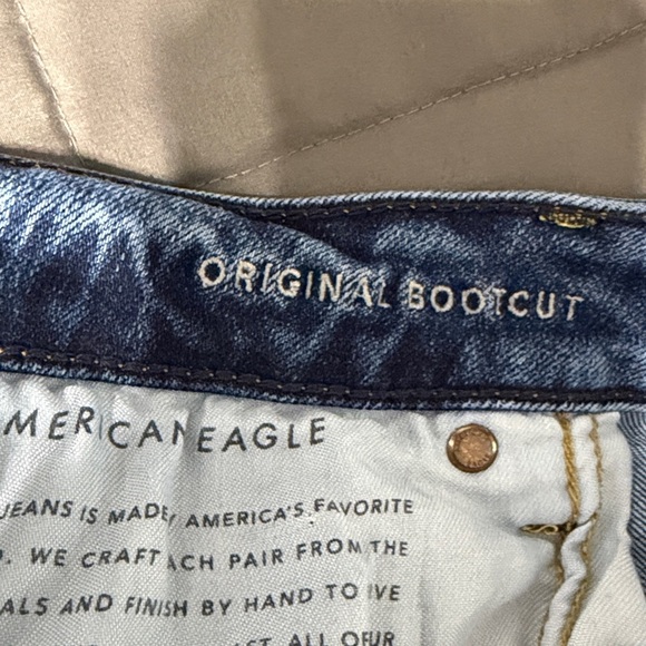 American Eagle 🦅 original bootcut jeans. 36x34 - Picture 4 of 7
